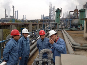 安慶石化公用工程部引用的催化脫硫脫硝低低壓蒸汽正式投運(yùn)